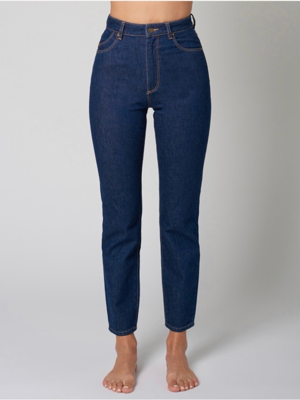 NWT ROLLA'S Dusters Super High Rise Cigarette Jeans, Dark Indigo, Size 26